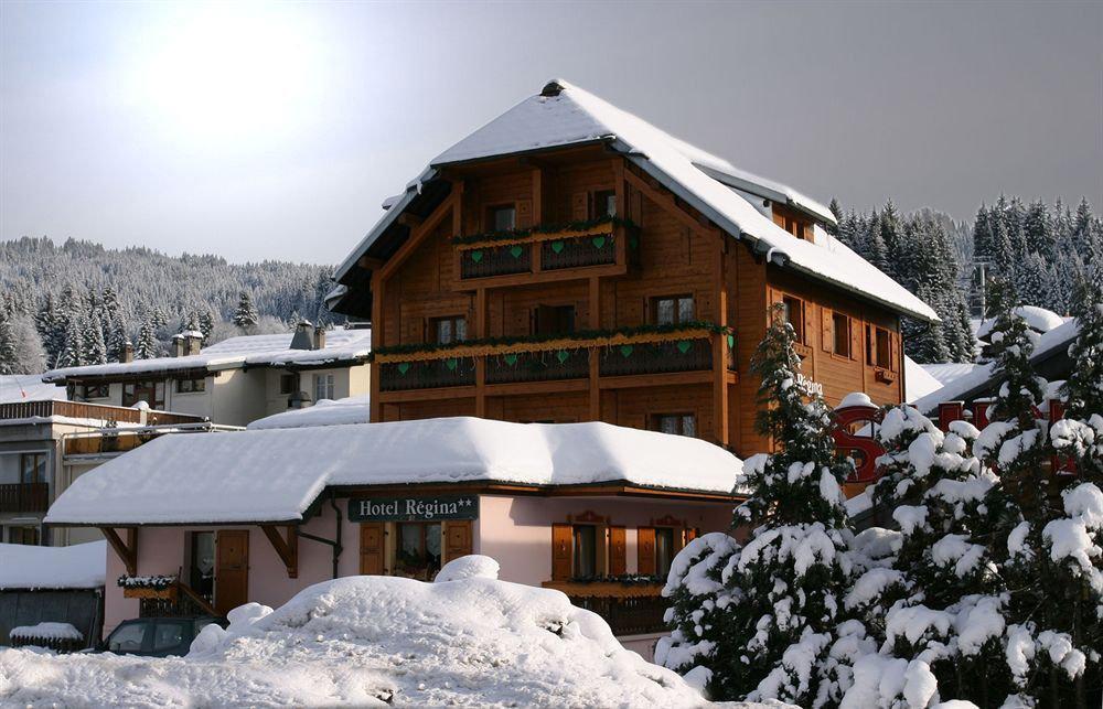 לה ג'ט Chalet Hotel Regina מראה חיצוני תמונה